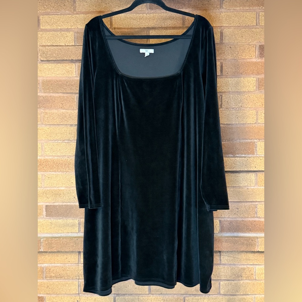BP Black Velvet Dress